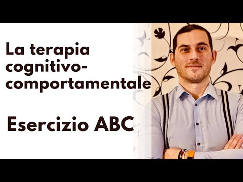 Esercizi terapia cognitivo-comportamentale ansia pdf